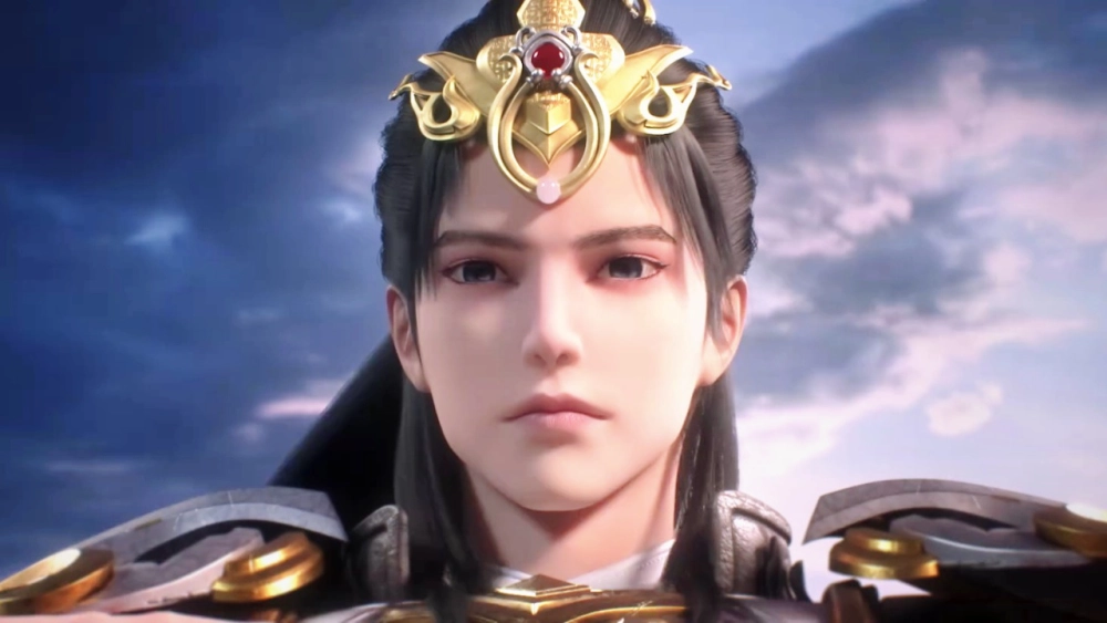 Thạch Uyên Thạch quốc 3d với trang phục trưởng lão uy nghi