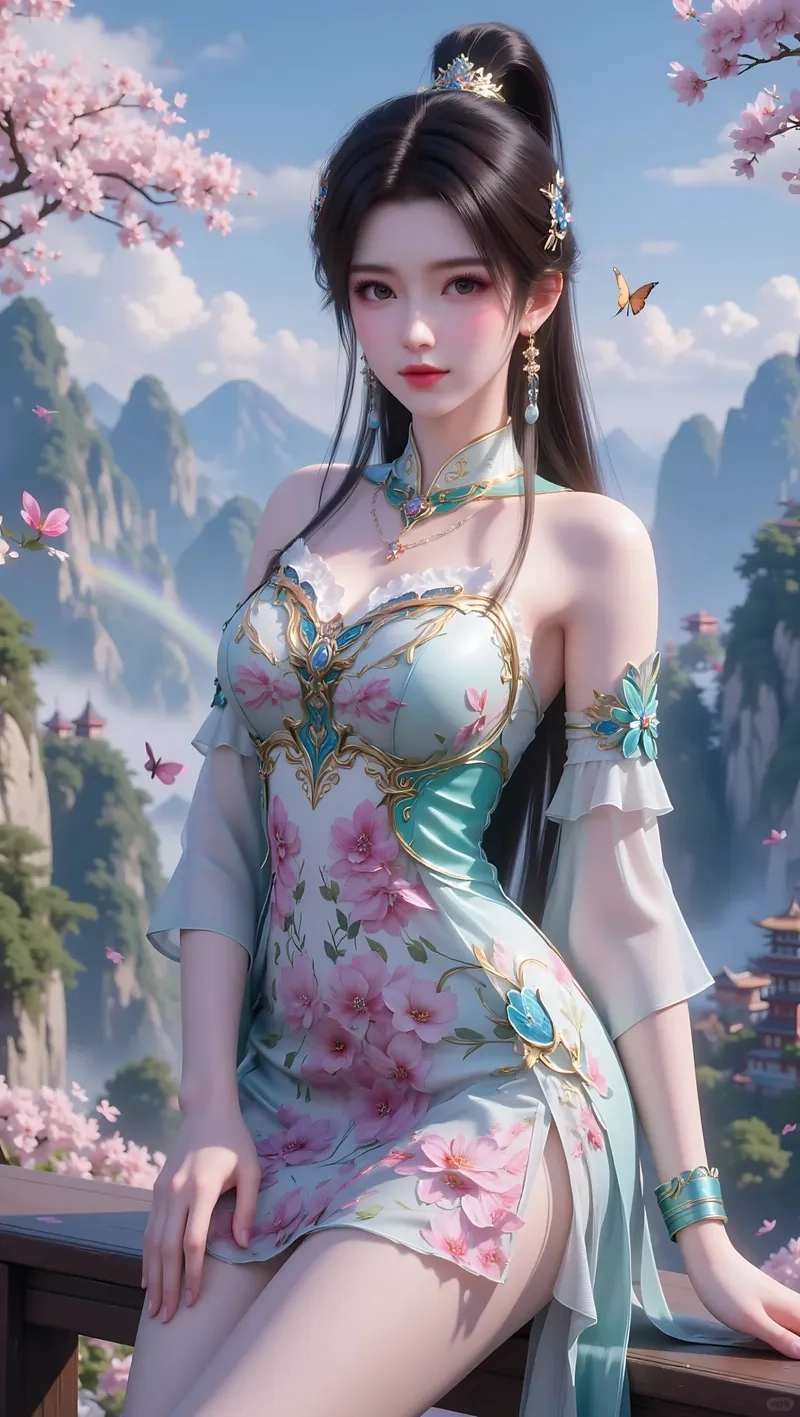 Cảnh Tiêu Huân Nhi và Tiêu Viêm đầy cảm xúc