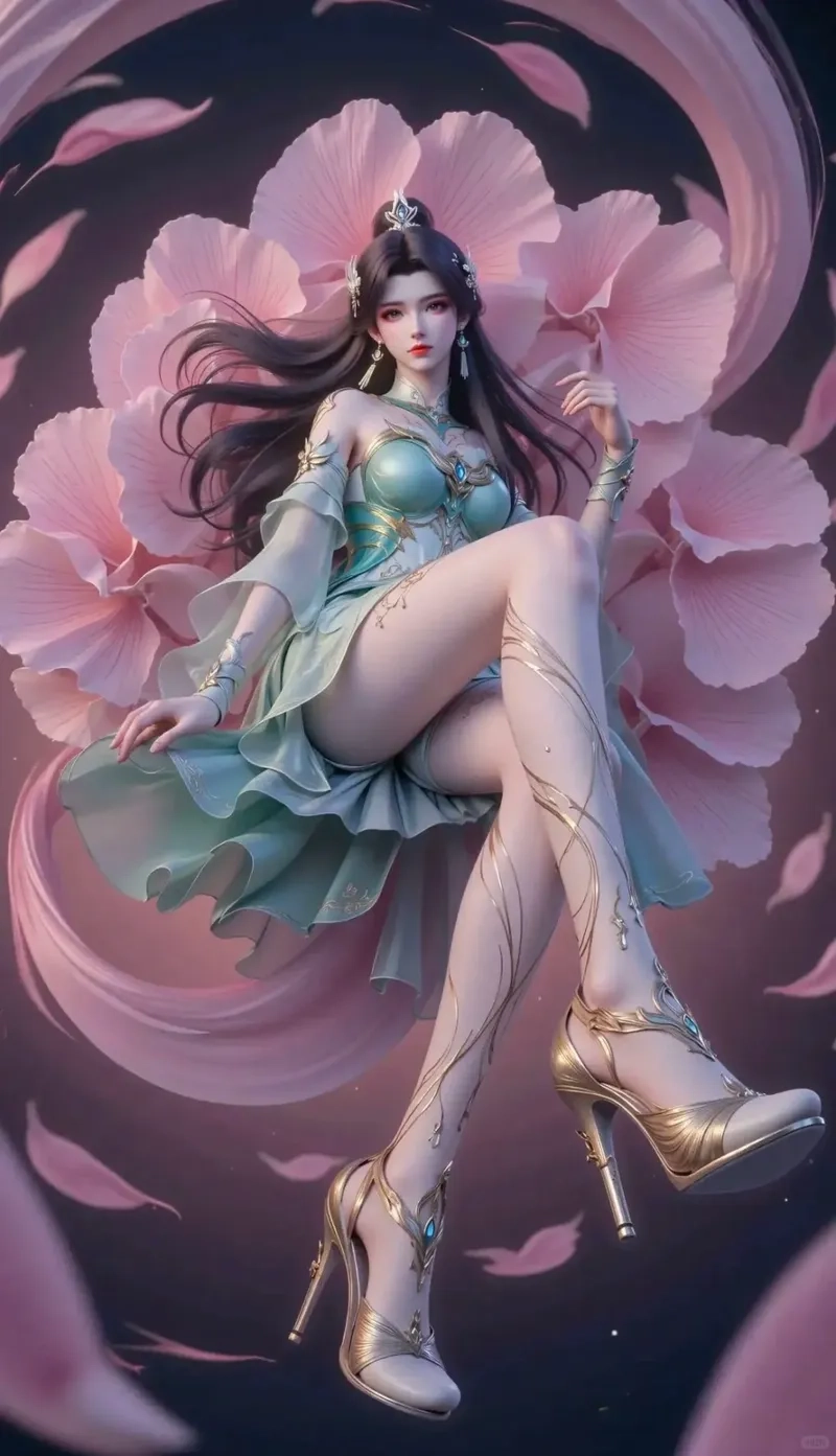 Ảnh Tiêu Huân Nhi nổi bật giữa thế giới đấu khí