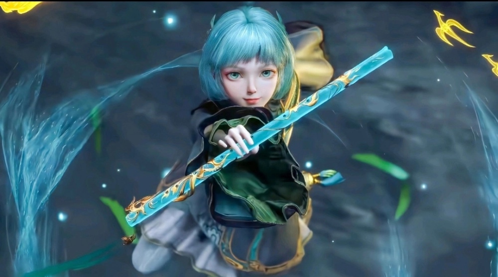 Tiêu Tiêu Đấu La Đại Lục 2 hình tượng nữ thần đáng yêu