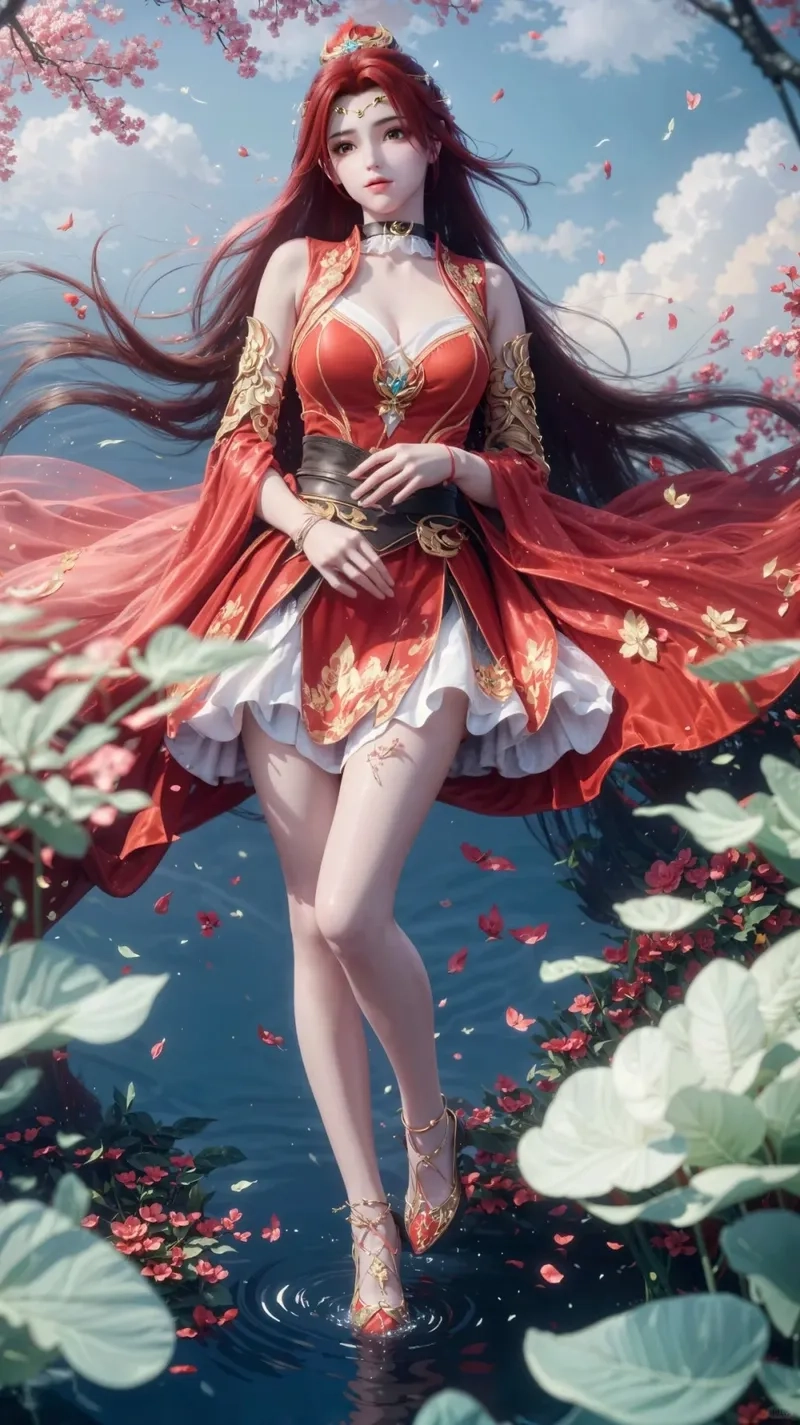 Đường Hỏa Nhi cảnh xuất hiện luôn gây ấn tượng mạnh