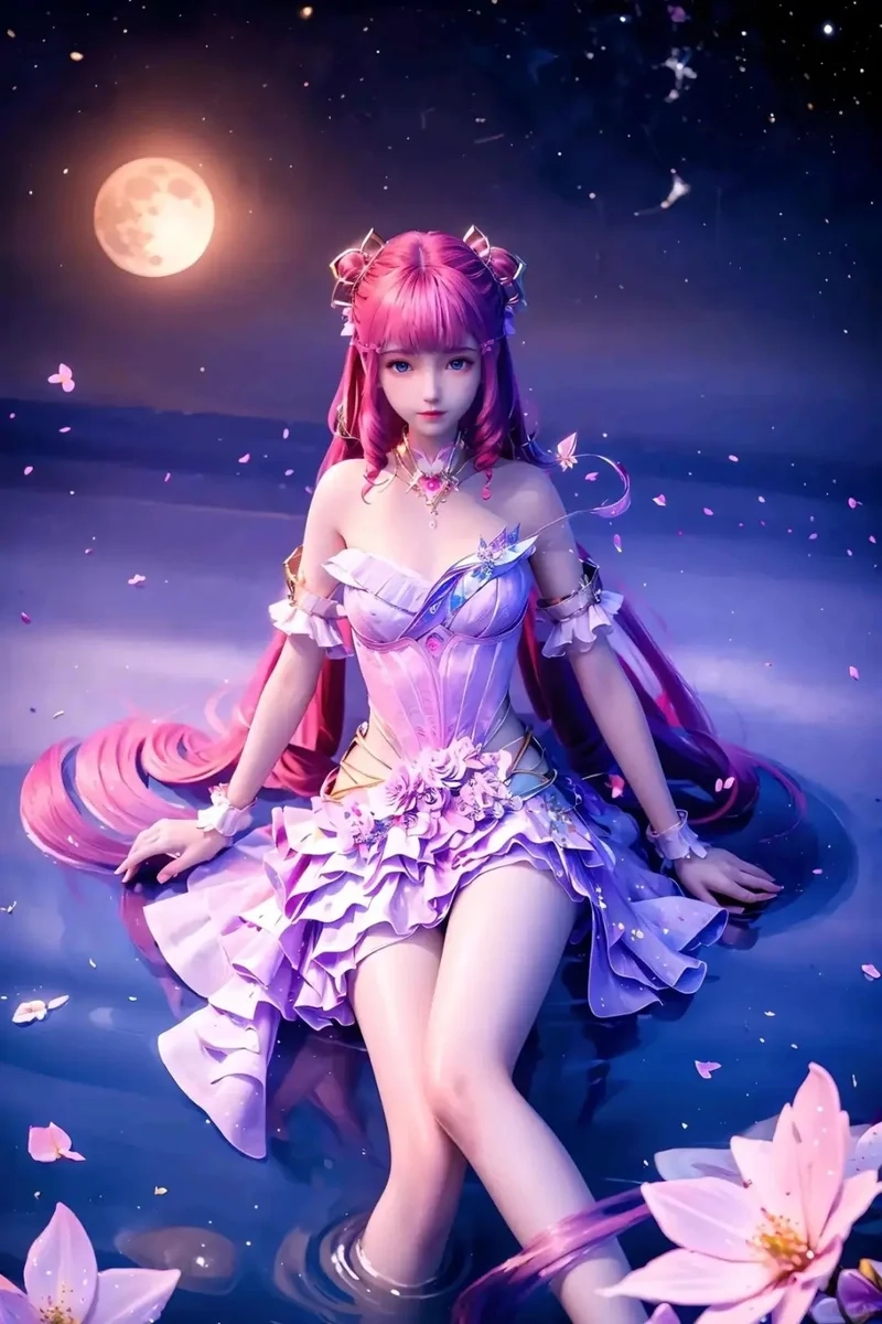 Ngắm phong cách Trần Anh Nhi phong cách anime bắt mắt