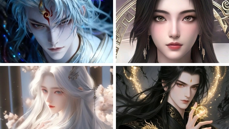 Kho tàng ảnh nhân vật anime Trung Quốc đỉnh cao
