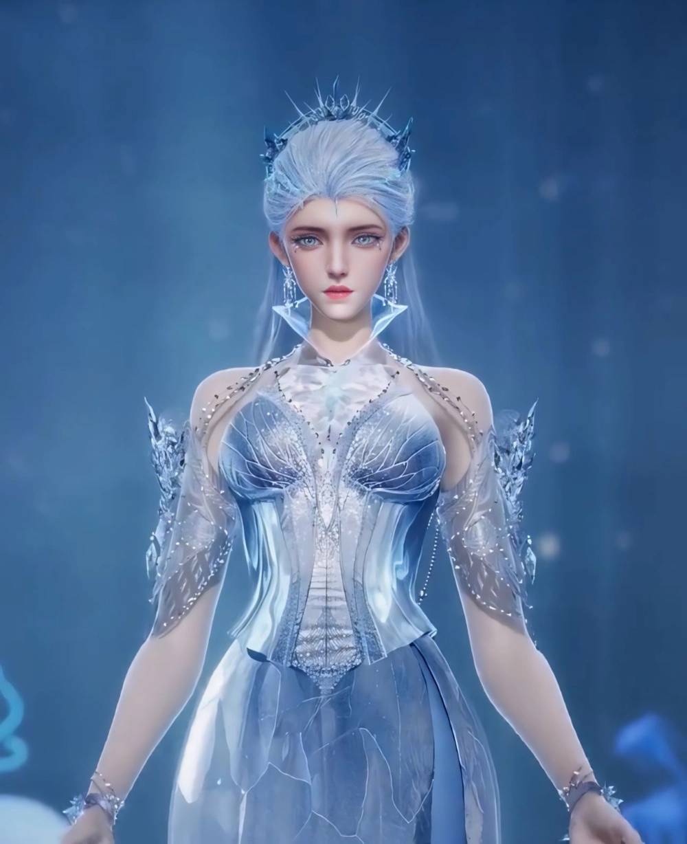 Băng Thiên Tuyết Nữ hiện thân sức mạnh băng cực hạn