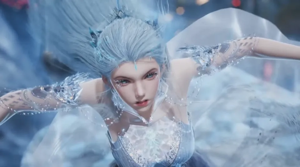 Tuyết Đế anime tạo hình tinh xảo đầy cảm xúc