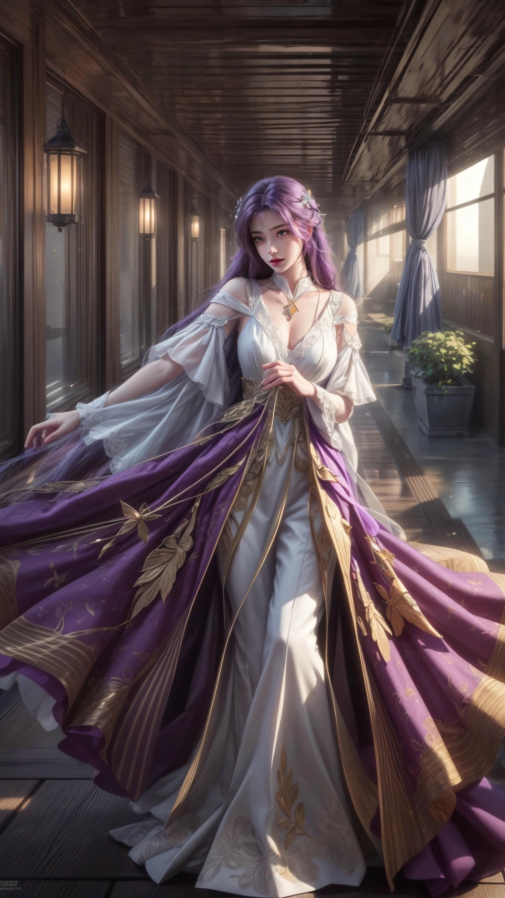 Tạo hình Vân Hi mới nhất 3d với phong cách tiên tử thanh khiết