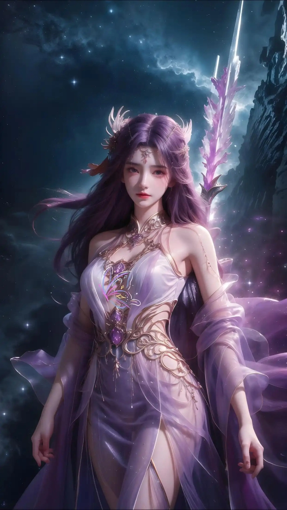 Khoảnh khắc Vân Hi chăm sóc Thạch Hạo dịu dàng bên suối