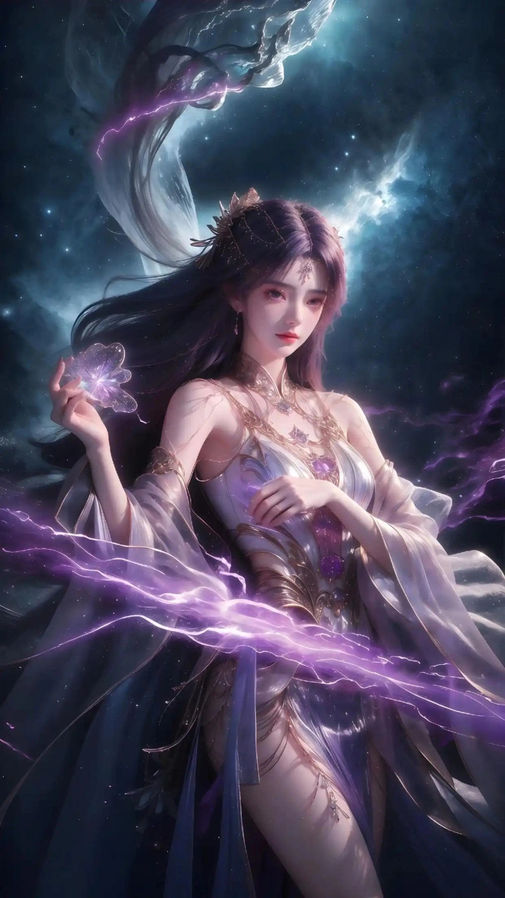 Ảnh Vân Hi và Thạch Hạo sánh bước bên nhau đầy tình cảm