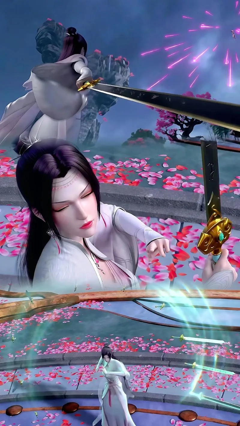 Hình ảnh Vân Vận với vai trò Vân Lam Tông tông chủ uy nghi