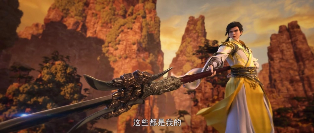 Vũ Vương thi triển thần thông trấn áp đối phương