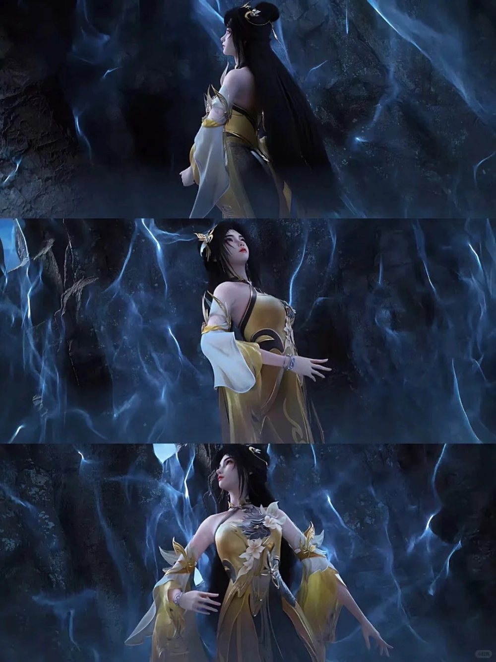 Vẻ đẹp của Vương Hi hoạt hình khiến người xem mê đắm