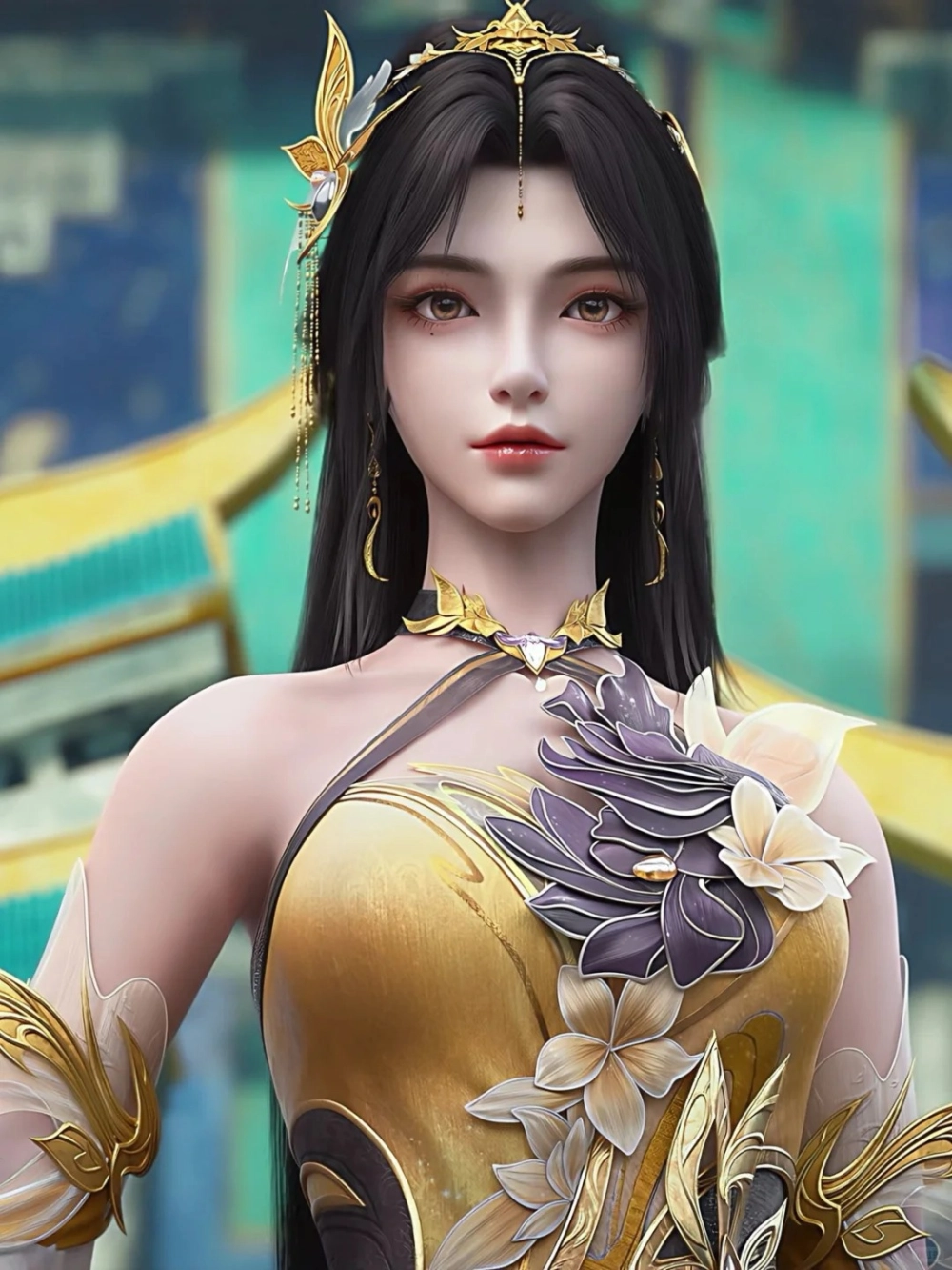 Vương Hi sử dụng pháp bảo Kim Cương Trát chiến đấu