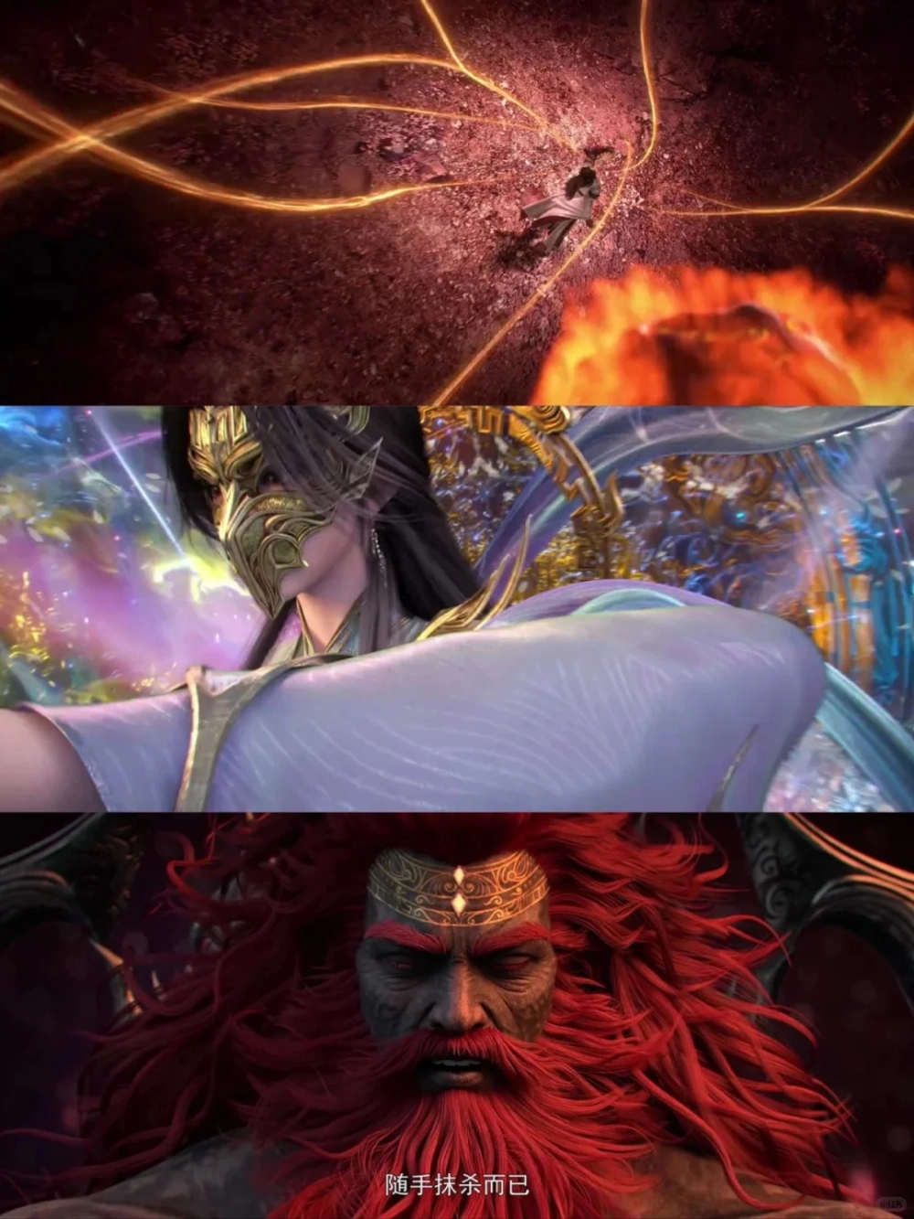 Xích Vương luyện hóa thời gian trong hư không