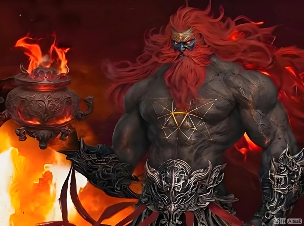 Tạo hình Xích Vương luyện hóa thời gian với thần thái uy nghiêm