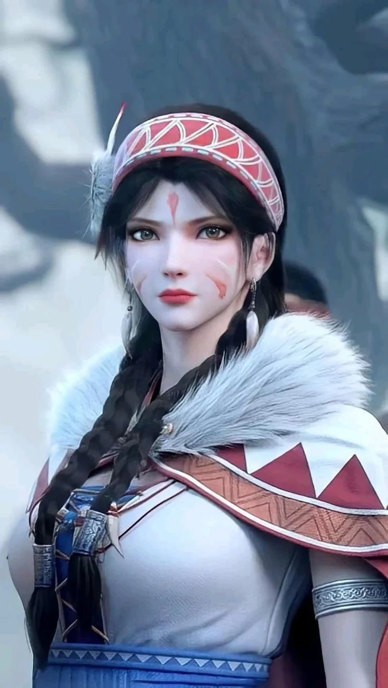 Hình tượng khương tuyết hoạt hình ấn tượng