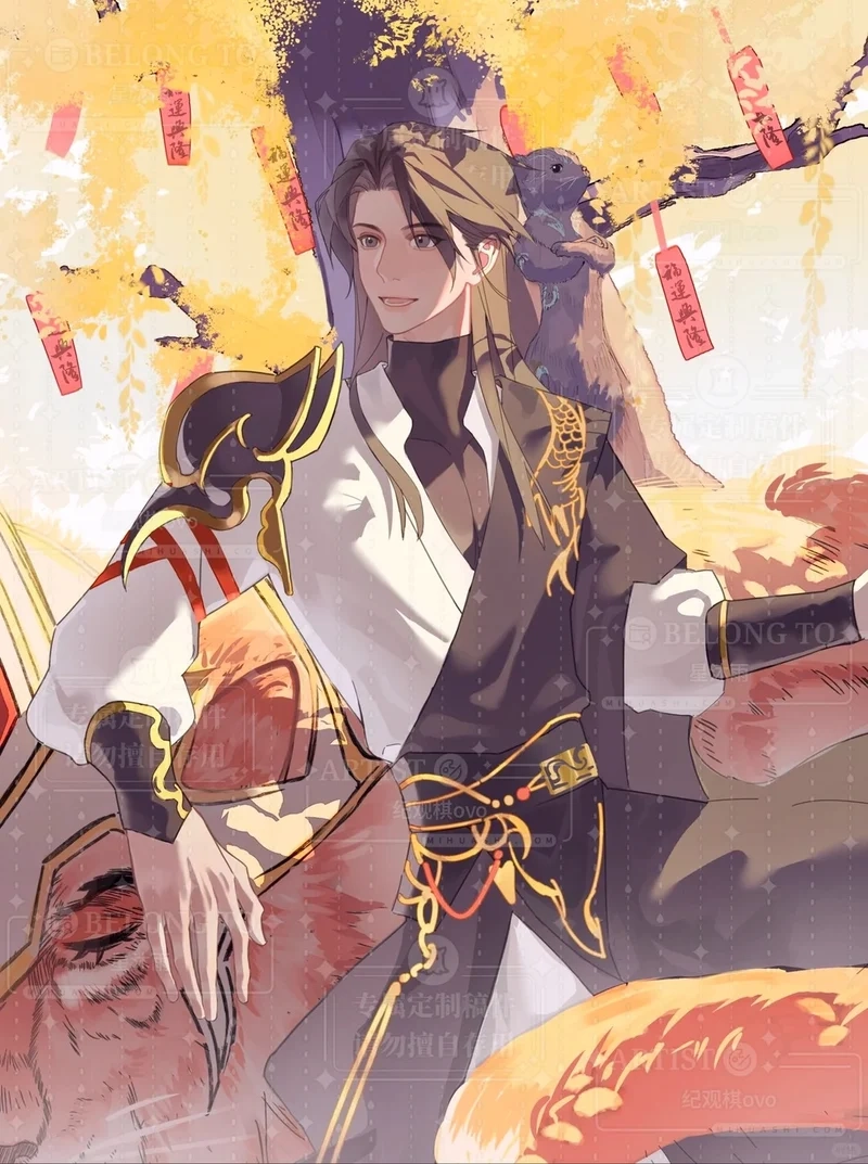 Chiêm ngưỡng lâm động minh họa phong cách huyền huyễn