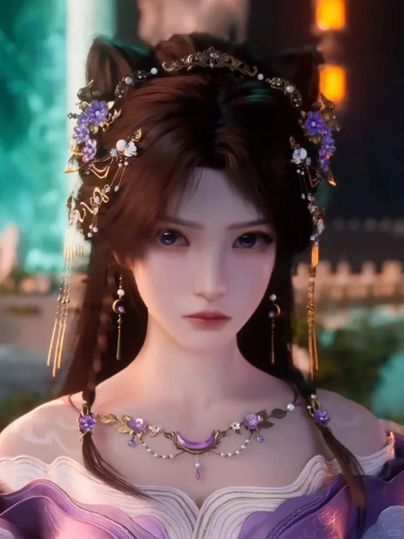 Cảm nhận tử nguyệt khí chất trầm lắng