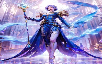 Tuyển tập 77+ ảnh Lam Nghiên Vũ Thần Ấn Vương Tọa hiếm nhất