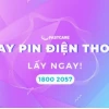 Dịch vụ thay pin điện thoại tại nhà an toàn và chuyên nghiệp 2026