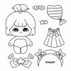 Khám phá Thế giới Hình ảnh Búp bê Giấy Anime Đầy Sáng tạo