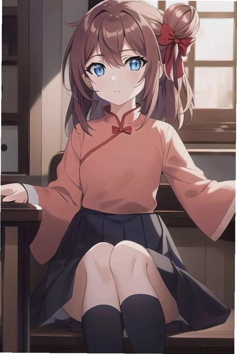 Mẫu tạo h&igrave;nh Lữ Tiểu Ngư anime chi tiết