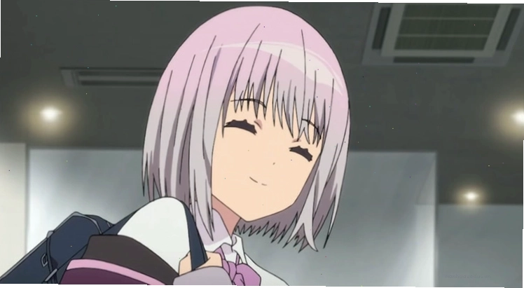 Akane Shinjo tóc tím trong anime SSSS.Gridman