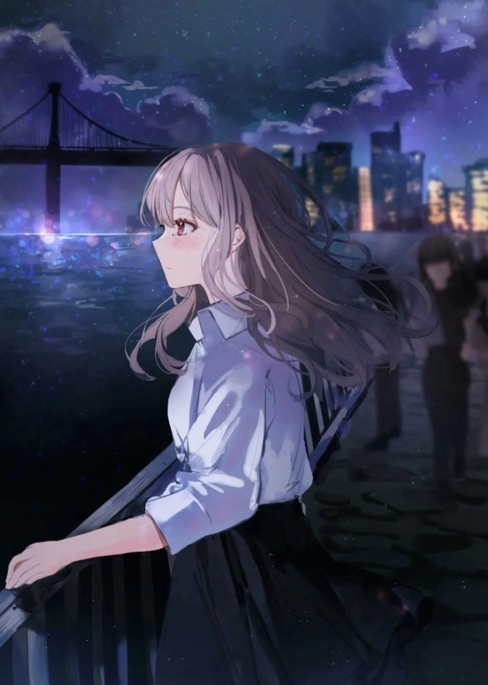 Ảnh gái xinh anime buồn