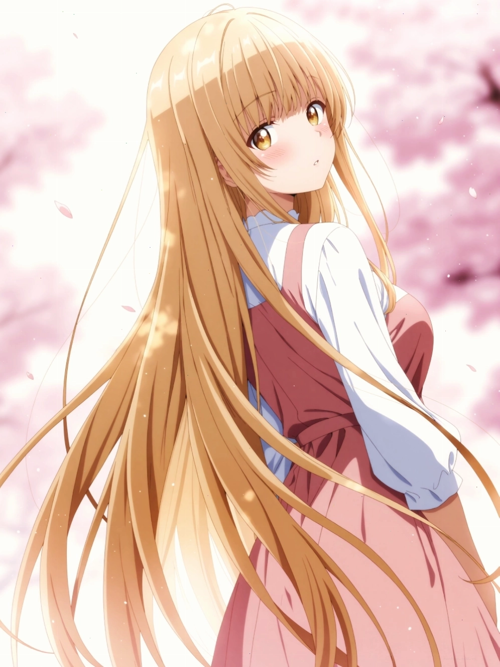 Ảnh Mahiru Shiina chibi cười tươi rạng rỡ