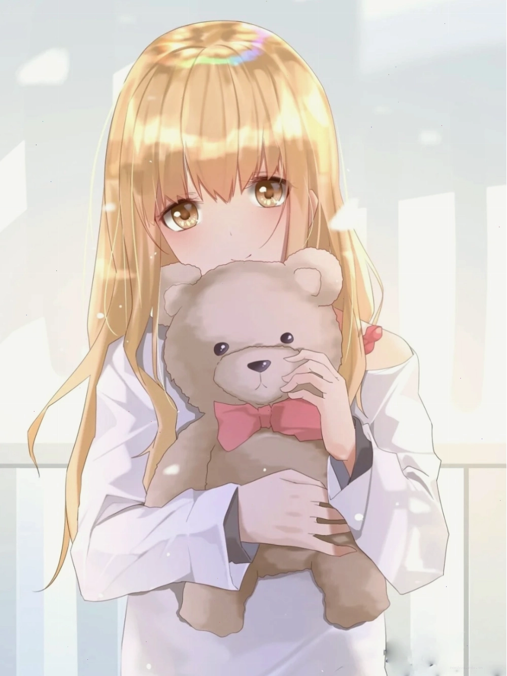 Ảnh Mahiru Shiina chibi đáng yêu với đôi mắt to tròn