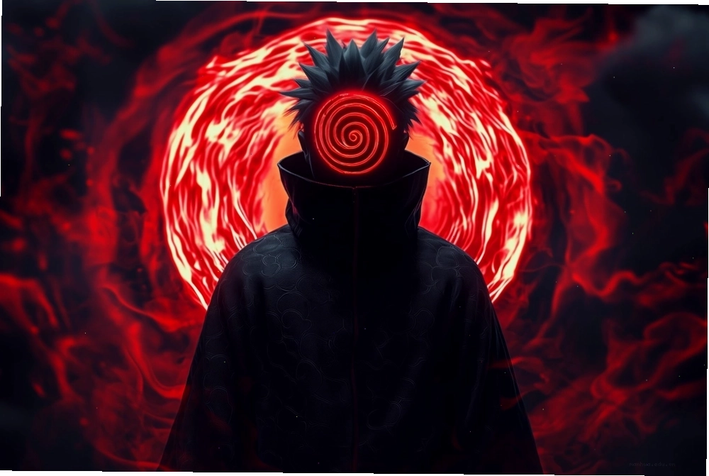 Ảnh Obito lúc nhỏ với biểu cảm buồn bã nhưng vẫn giữ nét ngây thơ