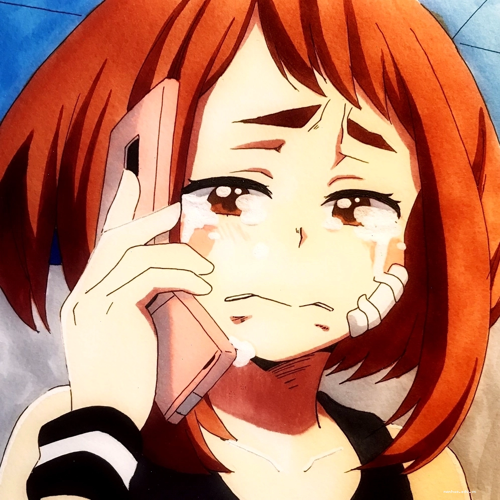 Ảnh Ochaco Uraraka với chất lượng wallpaper 4K sắc nét