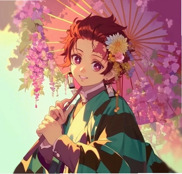 Ảnh Tanjiro Chibi đáng yêu