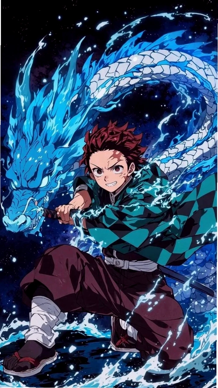 Ảnh Tanjiro Kamado buồn