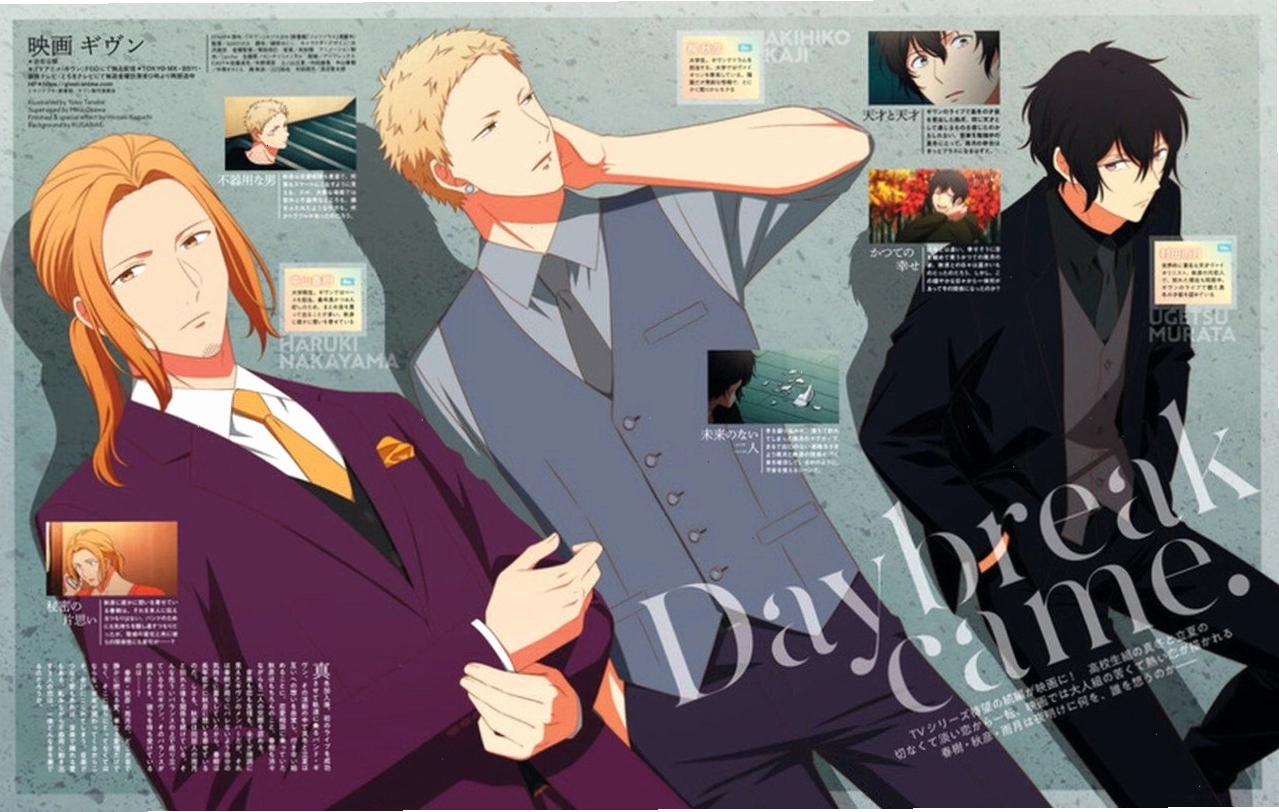 Anime Khơi dậy đam mê (Given) với hình ảnh ban nhạc