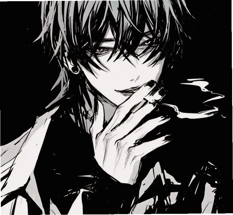 Anime nam với hình xăm độc đáo