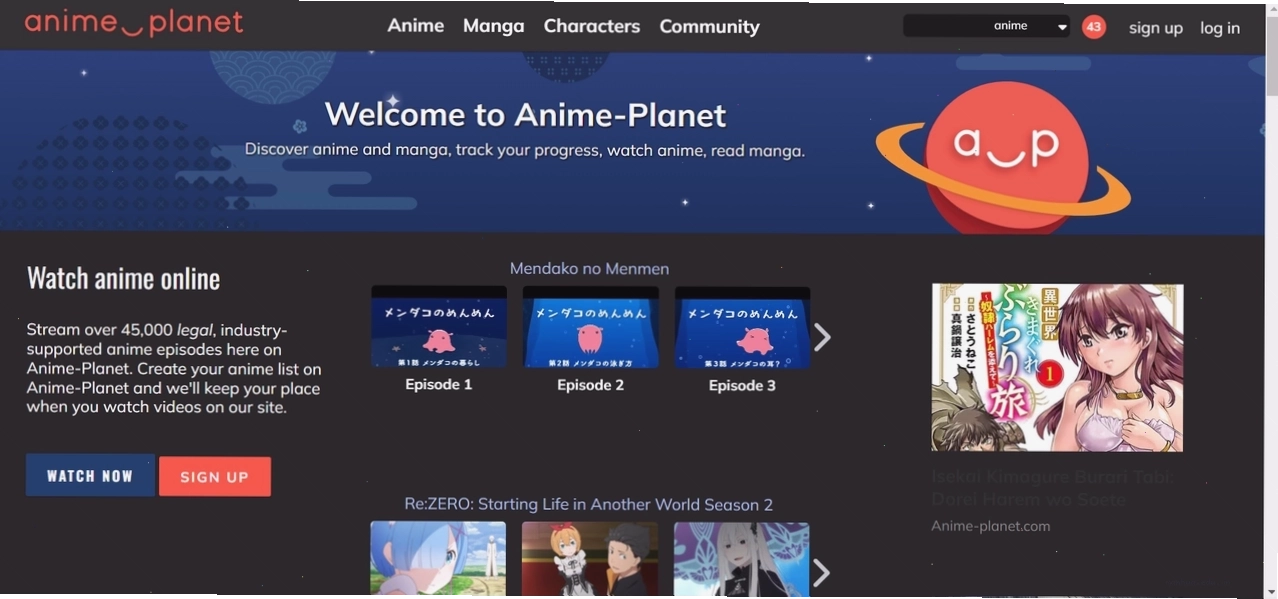 Anime-Planet cung cấp thông tin chi tiết về các bộ anime