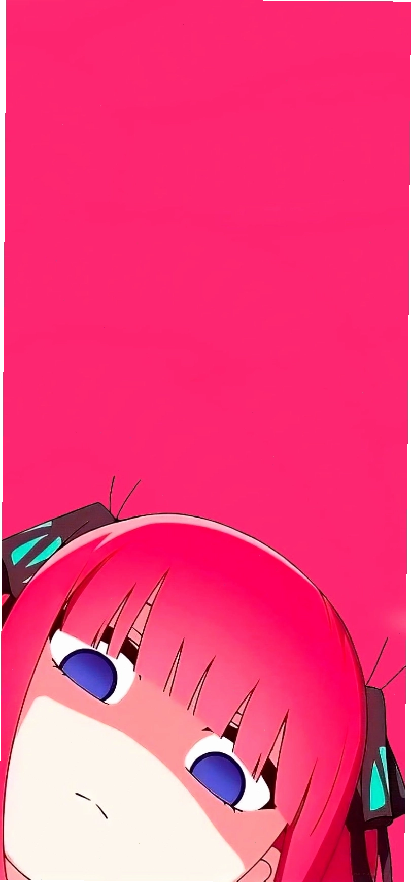 Anime wallpaper iphone với hình ảnh Nino Nakano dễ thương