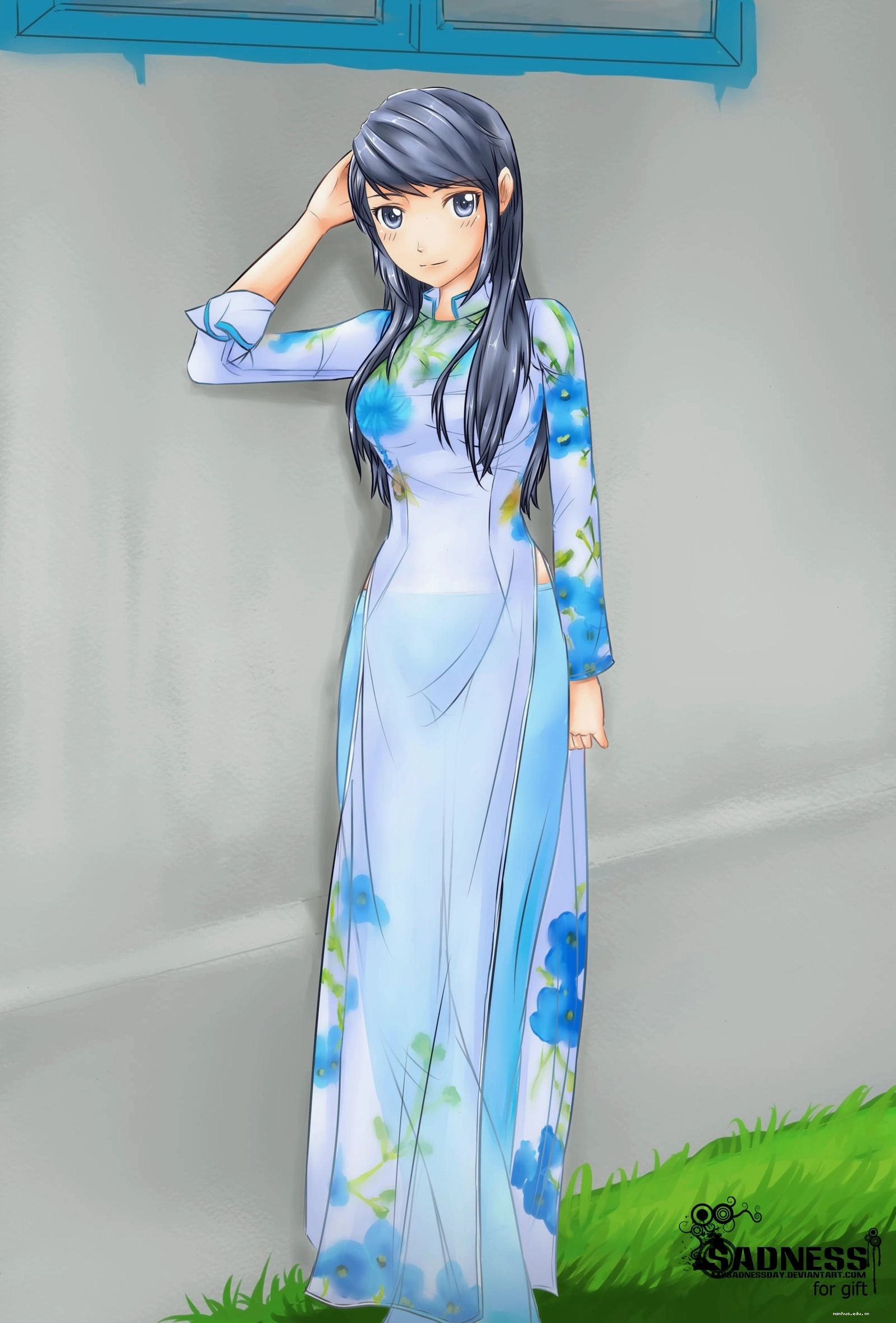 Áo dài anime mang vẻ đẹp truyền thống Việt Nam cách điệu