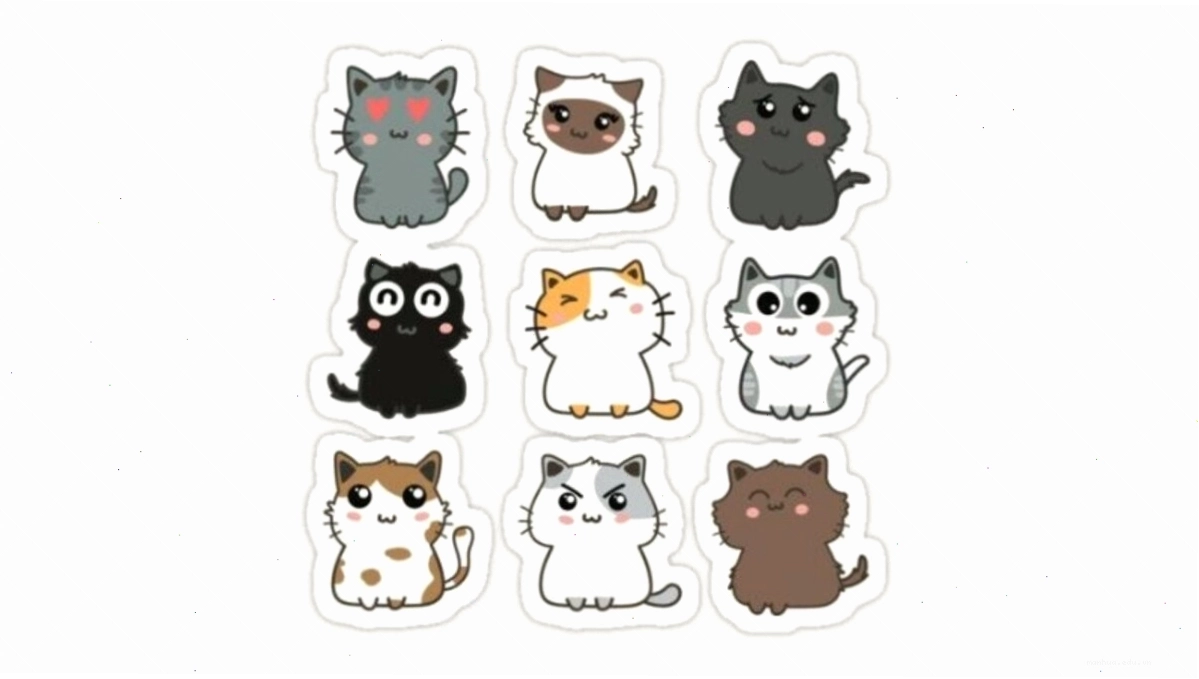Avatar mèo hoạt hình dễ thương