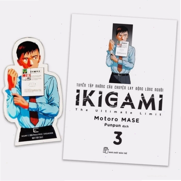 Bìa sách Ikigami - Tặng Kèm Bookmark