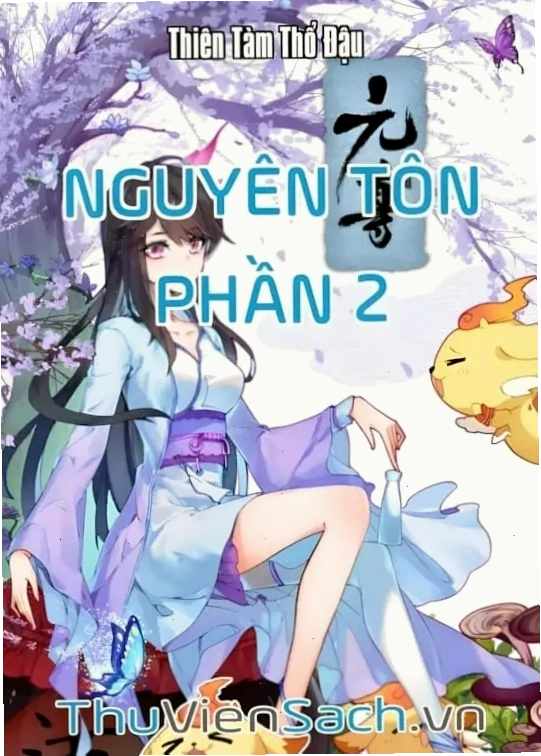 Bìa sách Nguyên Tôn phần 2 minh họa cho thế giới tu tiên kỳ ảo