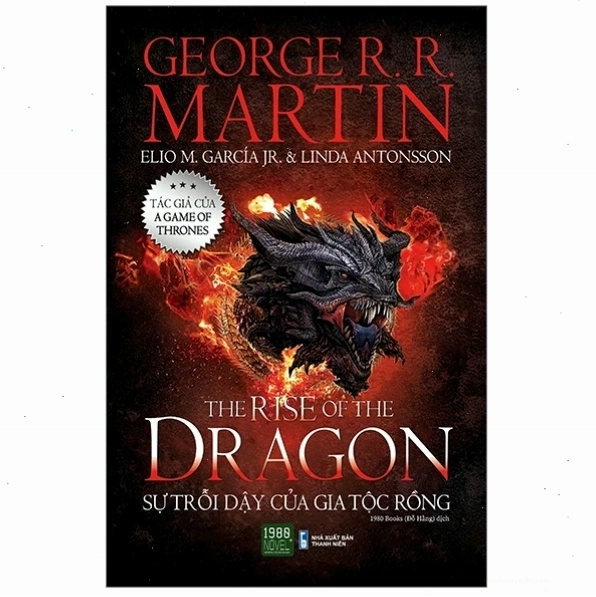 Bìa sách The Rise of the Dragon, nguồn tư liệu về Gia tộc Rồng