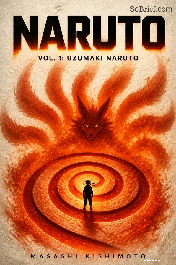 Bìa tập 1 của bộ truyện Naruto