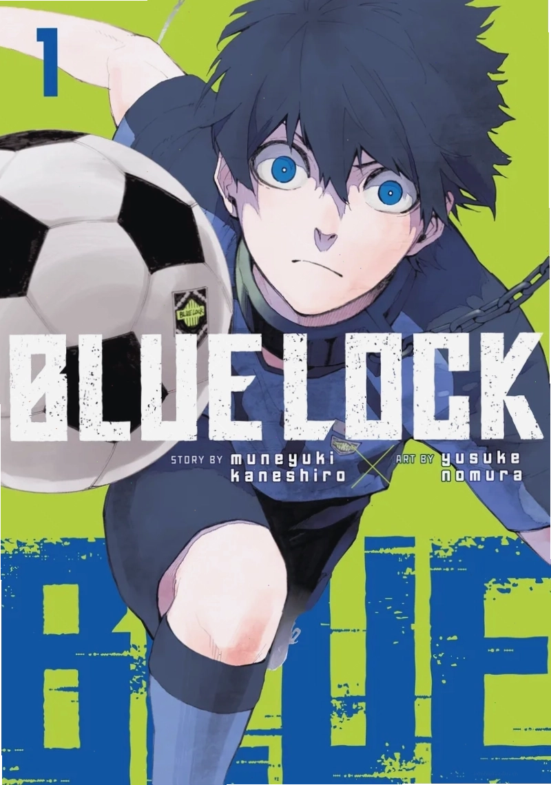 Bìa tập 1 của bộ truyện tranh Blue Lock