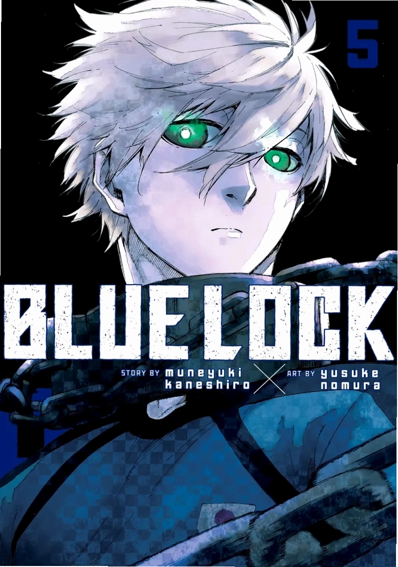 Bìa tập 5 của bộ truyện tranh Blue Lock