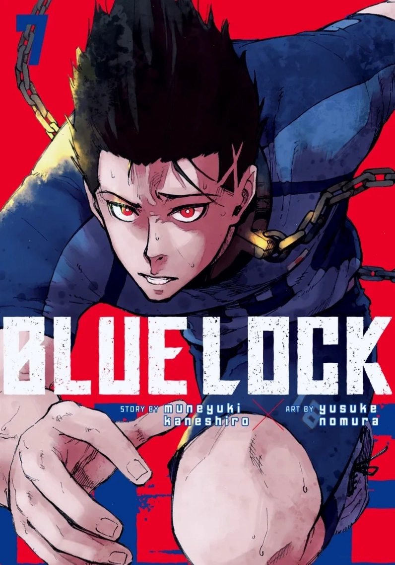 Bìa tập 7 của bộ truyện tranh Blue Lock