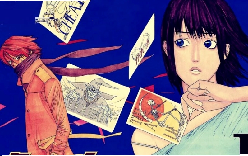 Bìa truyện Liar Game, một bộ seinen manga nổi tiếng về tâm lý và đấu trí