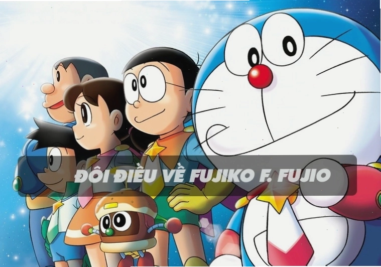 Bộ truyện Doraemon được sáng tác bởi Fujiko F. Fujio