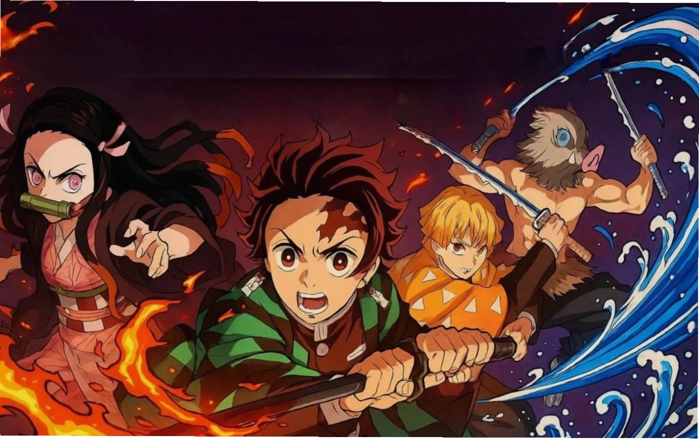 Bộ tứ bá đạo của Kimetsu No Yaiba