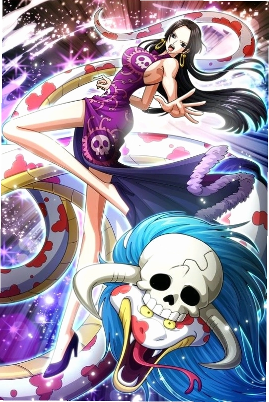 Boa Hancock và Luffy